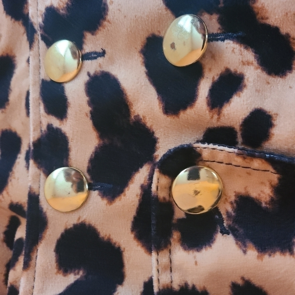 Baby GAP Leopard Print Trench  Coat 4 Years - Picture 5 of 8